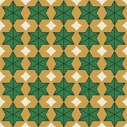 Hexagonal Rosette — Geometric Pattern Generator