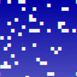 Blue Screen — Glitch Generator