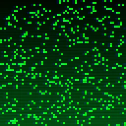 Matrix Rain — Glitch Generator