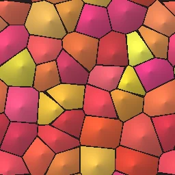 Sunset Window — Stained Glass Generator