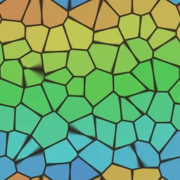 Cracked Earth — Voronoi Generator